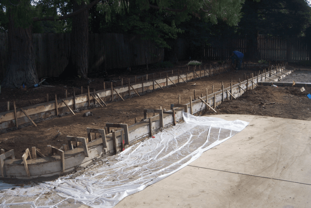 #6 Bocce Ball Court Framed by LC Landscape